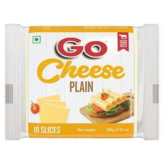 Go Plain Cheese Slice