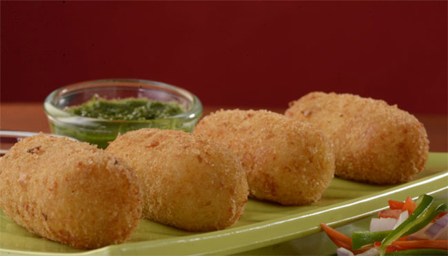 Aloo Cheese Croquettes