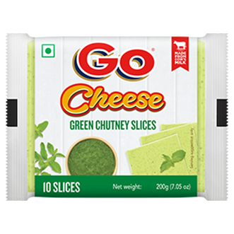 Go Green Chutney Cheese Slice